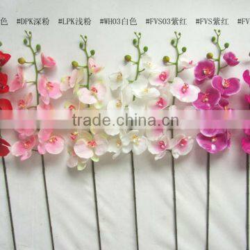 artificial orchid spray latex YL366T