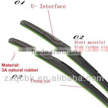 ZHIXIA brand window flat wiper blade for automobile cars