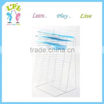 30 Layers White Color Anti-rot Anti-rust Art Drying Rack For Primary School photo-4