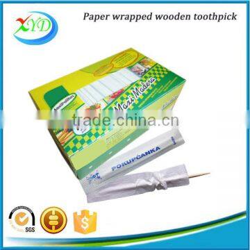 2016 New Product 4 Sides Paper Wrapped Toothpick for Lowest Price photo-6