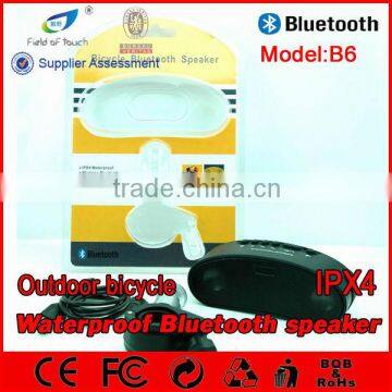 B6 Black Color Wireless Handsfree Talking Bluetooth Speaker With Led Light for Bicycle photo-6