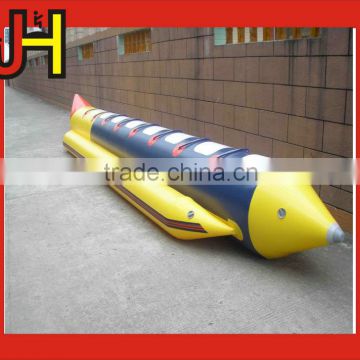 2016 8 Person SingleTube Inflatable Water Games Flyfish Banana Boat For Sale