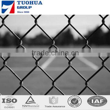 black vinyl coated cheap chain link fencing