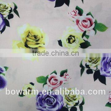 Rayon Satin Printed Fabric