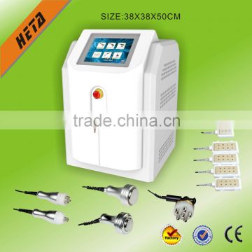 GuangZhou HETA New Products 2015 Technology Laser cavitation RF slimming beauty equipment for beauty salon