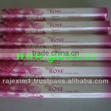 Rose Fragrance Agarbattis in Hexagonal Pack