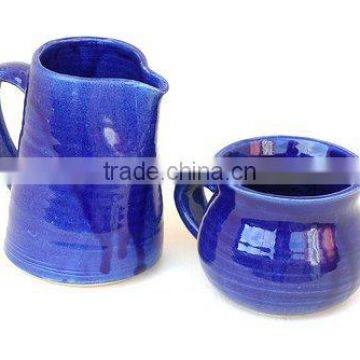 shaped Milk mug & jug set for home