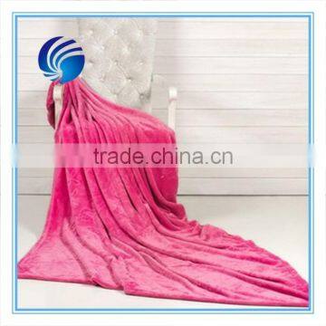100% Polyester Plain Coral Fleece Fabric photo-6