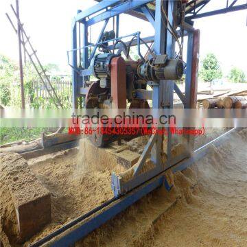Double Saw Blade Angle Sawmill Circular Blade Wood Cutting Machine photo-2