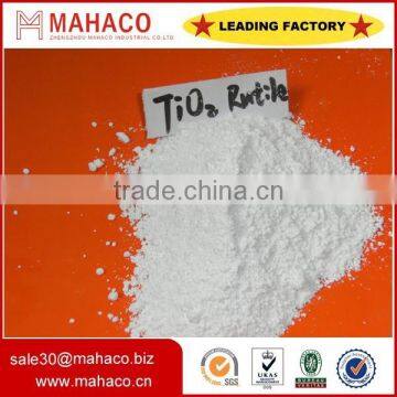 ISO certificate titanium dioxide rutile