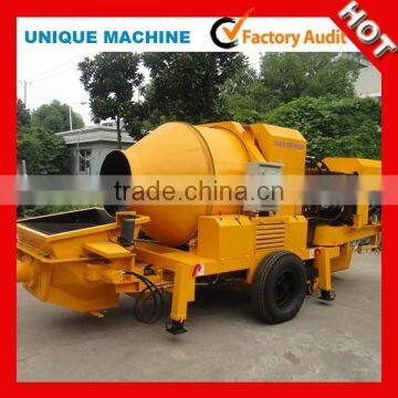 China Famous Pump Machine Mobile Diesel Concrete Mixing Pump