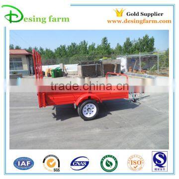 Powder coating Tipper Cargo Box Semi Trailer with other size