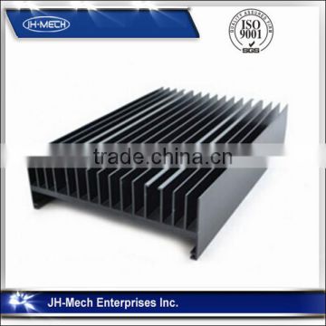 6063-T5 aluminum extruded large heat sinks for electrical machine