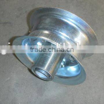 Galvanized wheelbarrow wheel rim 2.50-4