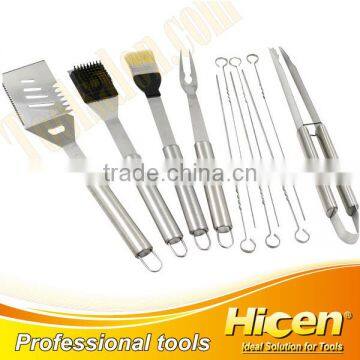 7pcs Stainless Steel Handle BBQ Tool Set With Aluminum Case photo-2
