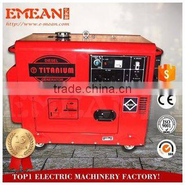 Water Cooled Canopy Type 6000w Twin Cylinder Diesel Engine photo-2