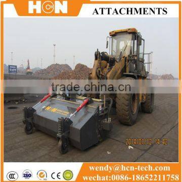 HCN BM12 front end loader pick up broom sweeper