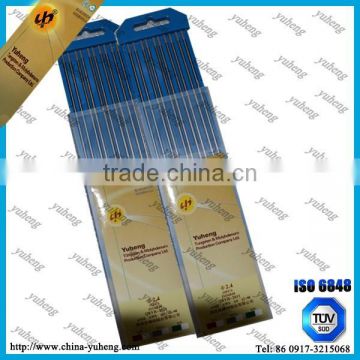 Grey WCe20 2.4X150MM wholesale price of welding tungsten stick