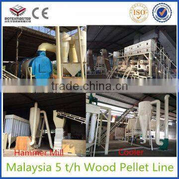 Wood Pelleting Machine, CE Biomass Wood Pellet Line Popular Used in Bulgaria photo-6