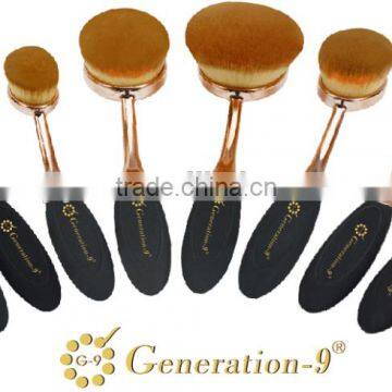 2016 New!!! 10 PCs Oval Makeup Brush Makeup Sets Cosmetic photo-6