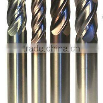 45HRC carbide square endmills / ball nose endmills