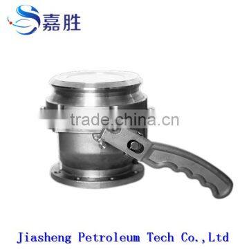 Tank Truck Stainless Steel API Adaptor Valve or Discharge Valve With Handle photo-2