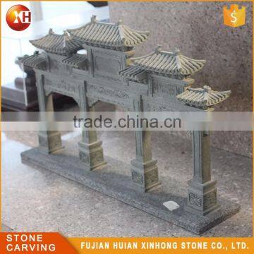 Chinese Style Granite Natural Stone Archway Arch