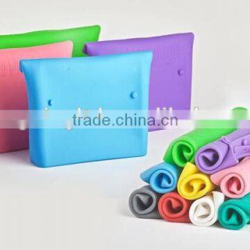 2016 New Design Silicone Reusable Sandwiches or Snacks Bags