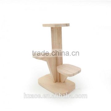 Miniatre wooden rack for flower stand