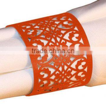 Decorative Metal Napkin Rings, Wedding Napkin Ring, Handmade Napkin Rings photo-2