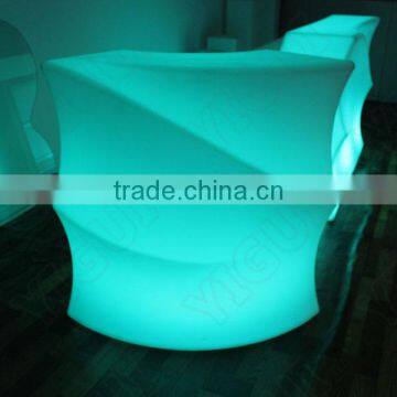 Plastic Bar Glowing Cocktail Table Rechargeable Lighting for Furniture photo-6
