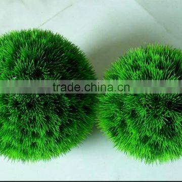 Plastic Grass Ball Ornament Factory Price Artificial Grass Topiary photo-3