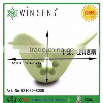 Hot Selling Ceramic Bird Ornaments With Hollow-out Design photo-4