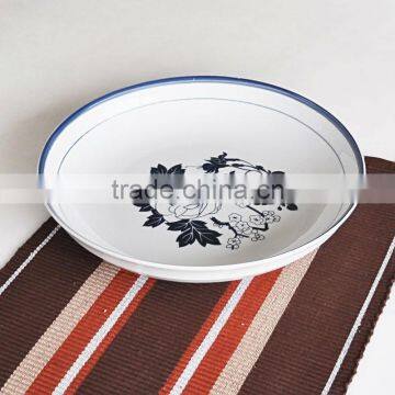 Pasta Bowl with Classic and Elegant Decal