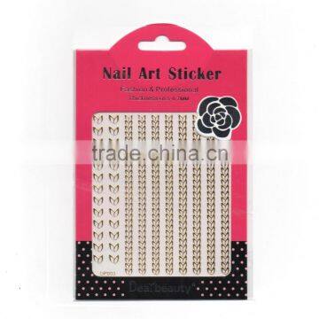 3 d Lace Nail Stick Nail Decals Coloured Drawing or Pattern of Stickers photo-2