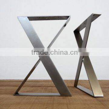 High Quality 16 Inch Metal X Leg Flat Steel Bench Furniture for Sale photo-3