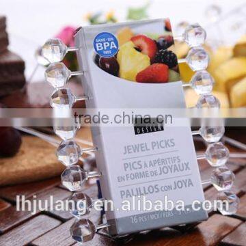 Wholesale Useful Plastic Fruit Fork/plastic Jewelry Fruit Fork photo-3