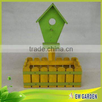 Custom Outdoor Slat Unique French Rectangular Pplanter Box photo-3