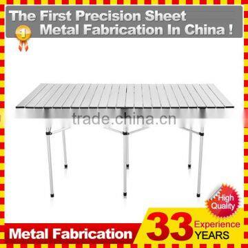 140*70*70 cm Portable Aluminum Folding Picnic Table photo-3