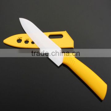 ABS + TPR handle , ceramic chef knife