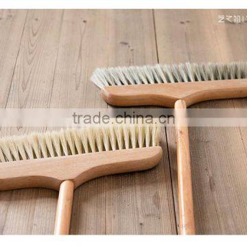 Wood Handle Plastic Soft Floor Broom photo-4