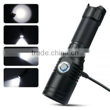 Uniquefire 1602 High Quality LED Flashlight With USB Charger