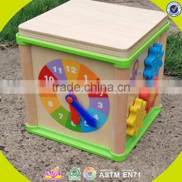 2017 Wholesale Baby Wooden Play Cube Newest Kids Wooden Play Cube Fashion Children Wooden Play Cube W11B123 photo-5