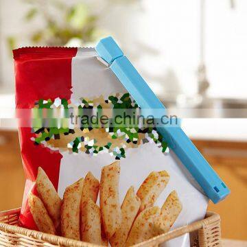 Mini Colored Plastic Bag Seal Clips for Home and Kitchen Tools photo-5