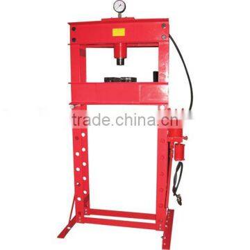 40Ton Hydaulic Pneumtaic Shop Press with Gauge with cable winch