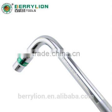 Berrylion 10pcs Socket Set Socket With L Type Curved Rod photo-3