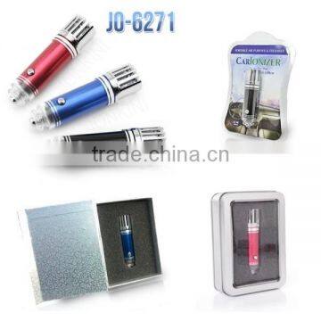 Power Portable Car Ionizer Air Purifier With 3.8M Negative Ions Concentrations With Gift Box photo-2