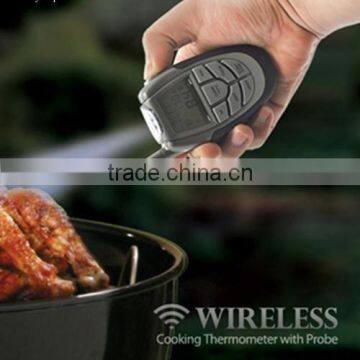 Cheap Oem Wireless Remote Digital Electronic Cooking Barbecue BBQ Thermometer Tester Probe photo-2