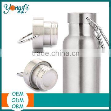 16 oz Stainless Steel Double Walled Vacuum Insulated Metal Water Bottle Travel photo-3