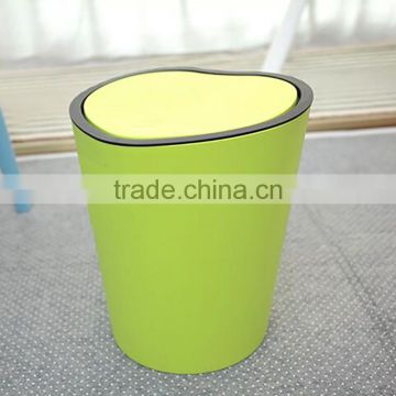 L00118 2017 New Design High Quality Plastic Trash Bin, Plastic Recycle Bin Heart Shape photo-3